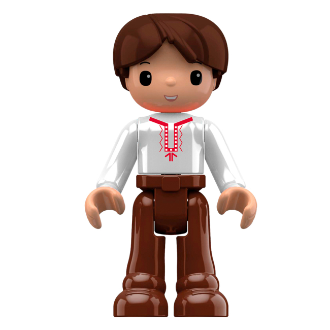 Конструкторы с уникальными деталями - Конструктор IBLOCK Junior Mavka Ярмарка (PL-921-522)#5