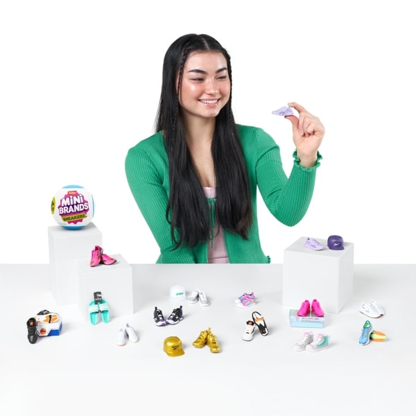 Аксессуары для фигурок - Фигурка-сюрприз Mini brands Sneakers (77492GQ8)#4