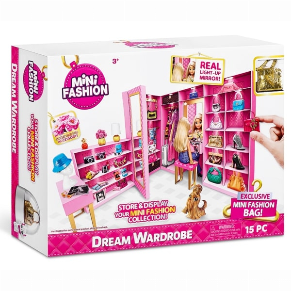 Мебель и домики - Игровой набор Mini brands Wardrobe Гардероб мечты (77425)#9