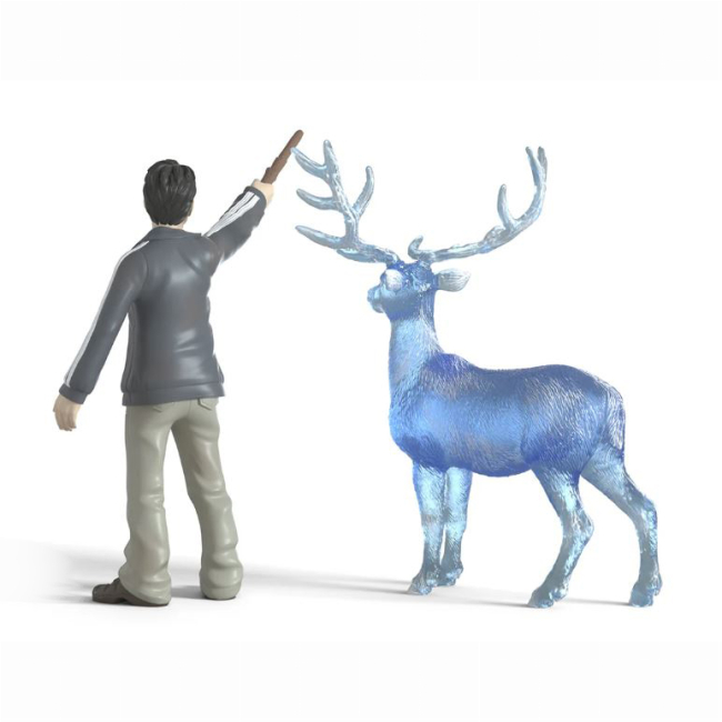 Фигурки персонажей - Набор фигурок Schleich Гарри Поттер и Олень Патронус (42680)#3