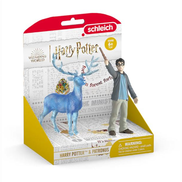 Фигурки персонажей - Набор фигурок Schleich Гарри Поттер и Олень Патронус (42680)#4