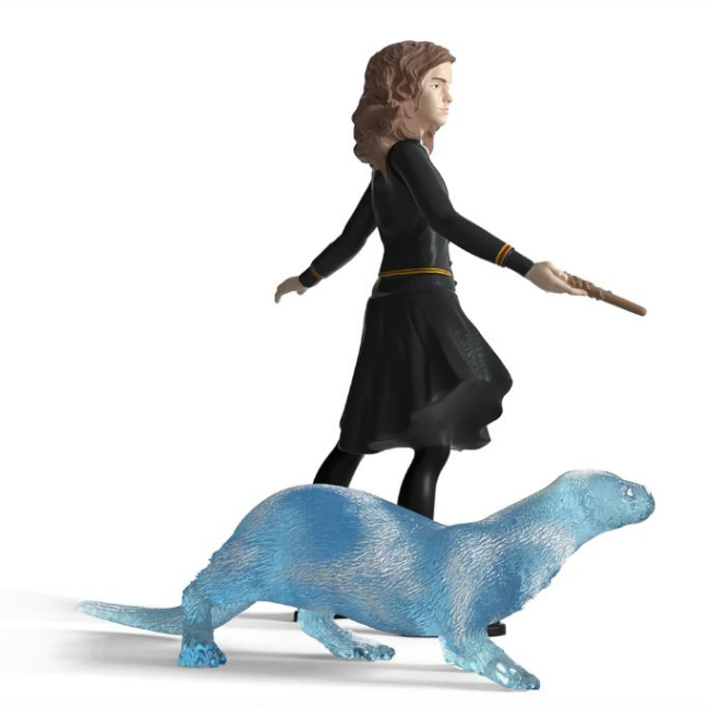 Фигурки персонажей - Набор фигурок Schleich Гермиона и выдра Патронус (42681)#3