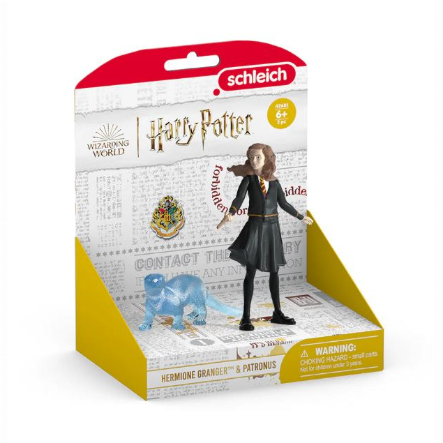 Фигурки персонажей - Набор фигурок Schleich Гермиона и выдра Патронус (42681)#5