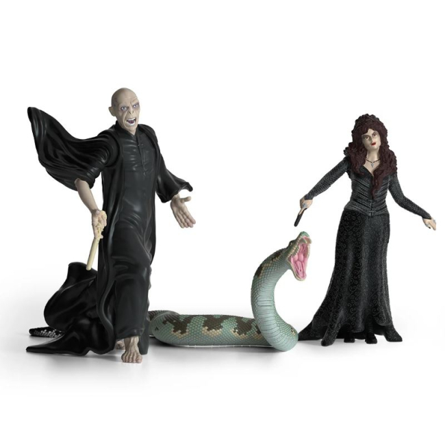 Фигурки персонажей - Набор фигурок Schleich Волдеморт, Нагайна и Белатриса (42684)#2