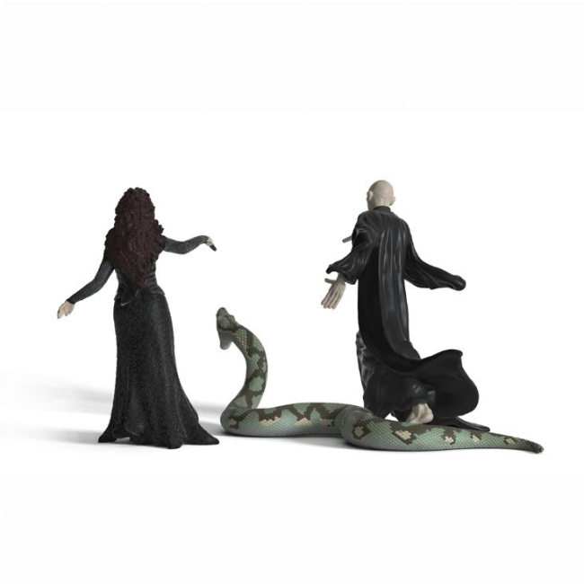 Фигурки персонажей - Набор фигурок Schleich Волдеморт, Нагайна и Белатриса (42684)#3