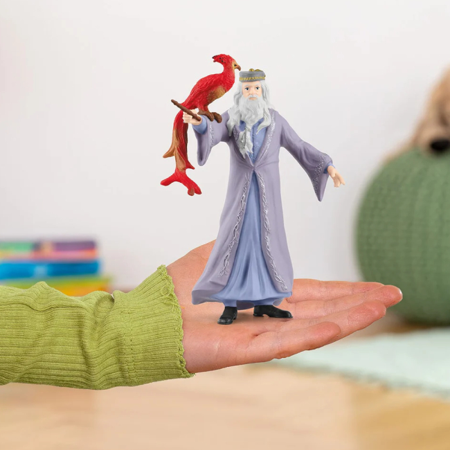 Фигурки персонажей - Набор фигурок Schleich Дамблдор и феникс Фоукс (42637)#4