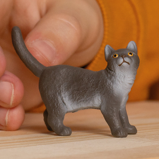 Фигурки животных - Фигурка Schleich Британская короткошерстная кошка (13973)#2