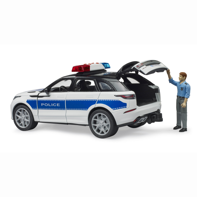 Транспорт и спецтехника - Игровой набор Bruder Полицейский автомобиль Range Rover Velar с фигуркой (02890)#4