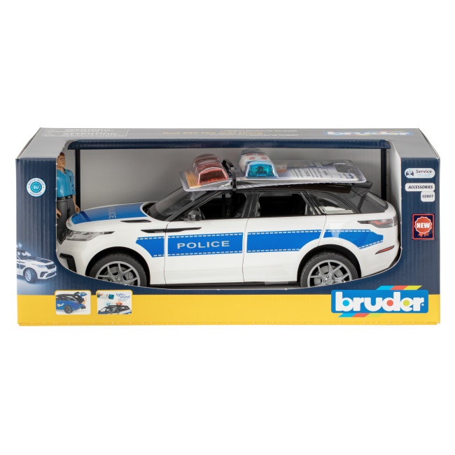Транспорт и спецтехника - Игровой набор Bruder Полицейский автомобиль Range Rover Velar с фигуркой (02890)#5