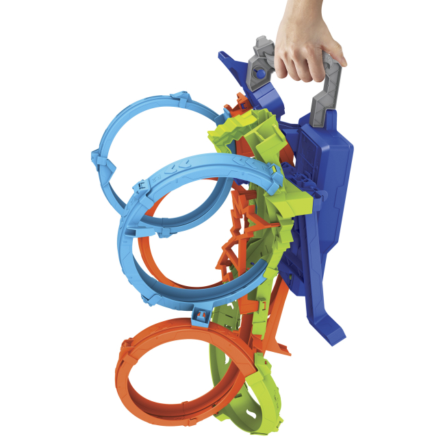 Автотреки - Трек Hot Wheels Action Шалені віражі та петлі (HXR70)#4