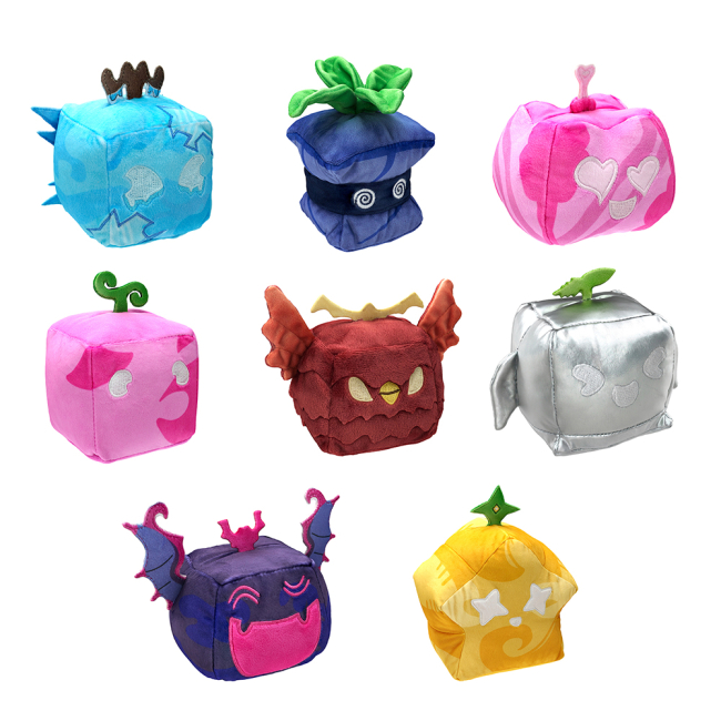 Персонажи мультфильмов - Мягкая игрушка-сюрприз Blox Fruits 10 см (123739)#2