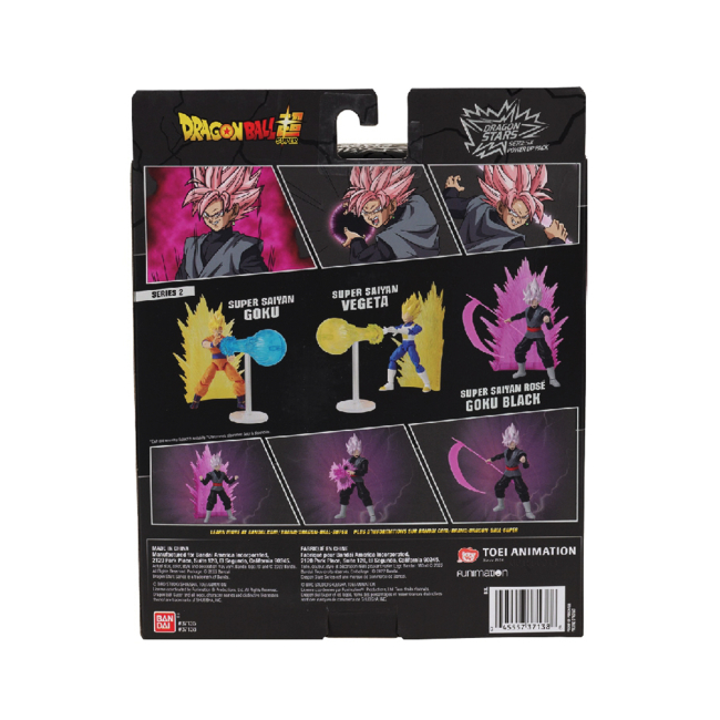 Фигурки персонажей - Фигурка Bandai Dragon Ball super Power up Гоку Блэк (123767)#9