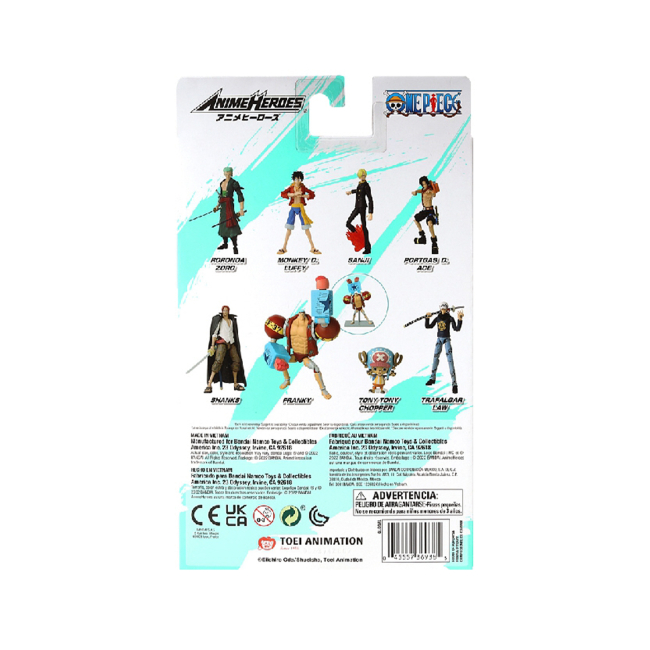 Фігурки персонажів - Фігурка Bandai Anime Heroes One piece Френкі (123706)#7