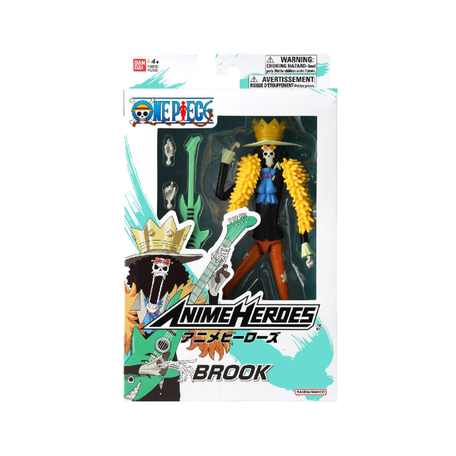 Фігурки персонажів - Фігурка Bandai Anime Heroes One piece Брук (123708)#7