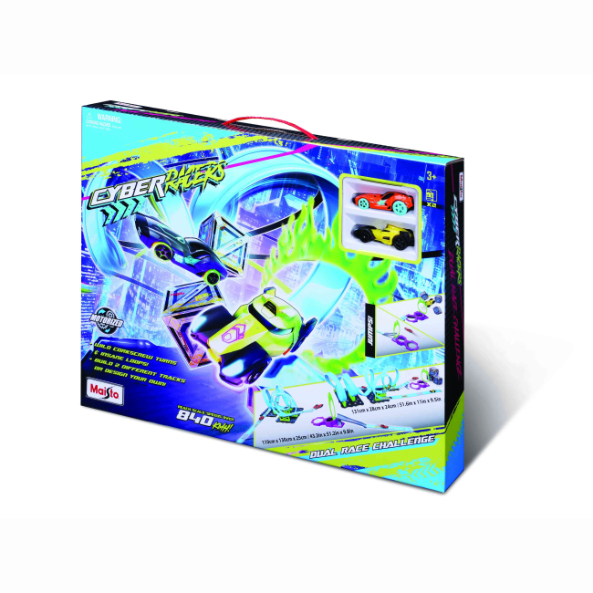 Автотреки - Игровой набор Maisto Cyber ​​racers Двойная гонка (12494)#3