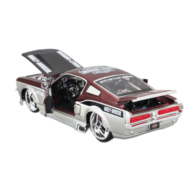Автомодели - Автомодель Maisto Harley-Davidson Custom 1967 Ford Mustang GT (32160/32168)#8