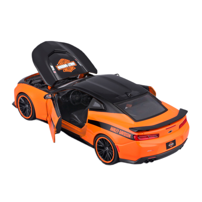 Автомодели - Автомодель Maisto Harley-Davidson Custom 2017 Chevrolet Camaro ZL1 (32160/32271)#7