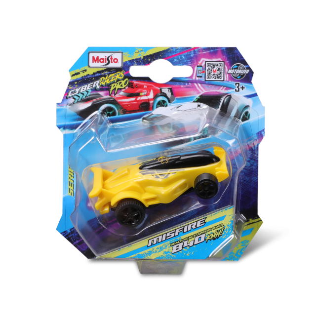 Автомоделі - Машинка Maisto Cyber racers Misfire жовта (15491/20133 YELLOW)#2
