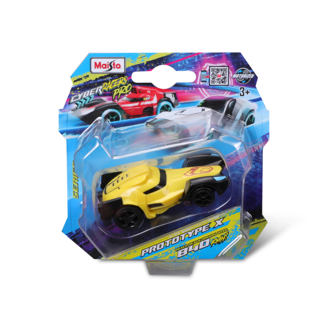 Автомоделі - Машинка Maisto Cyber racers Prototype X жовта (15491/20011 YELLOW)#2