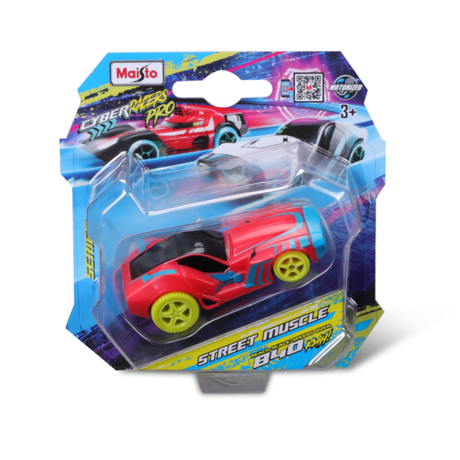 Автомоделі - Машинка Maisto Cyber racers Street muscle червона (15491/20010 RED)#2
