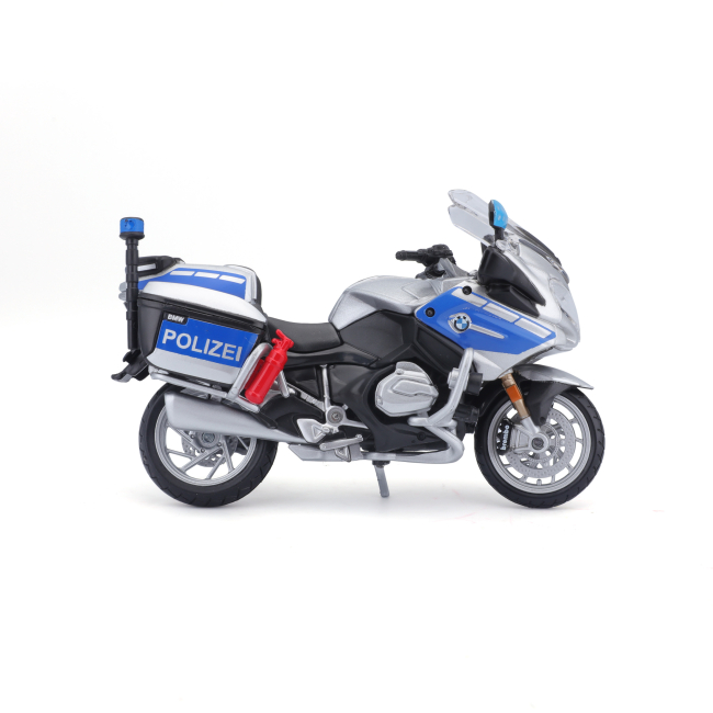 Транспорт і спецтехніка - Мотоцикл Maisto Authority police BMW R 1200 RT Germany Polizei (32306/15953 SILVER)#2