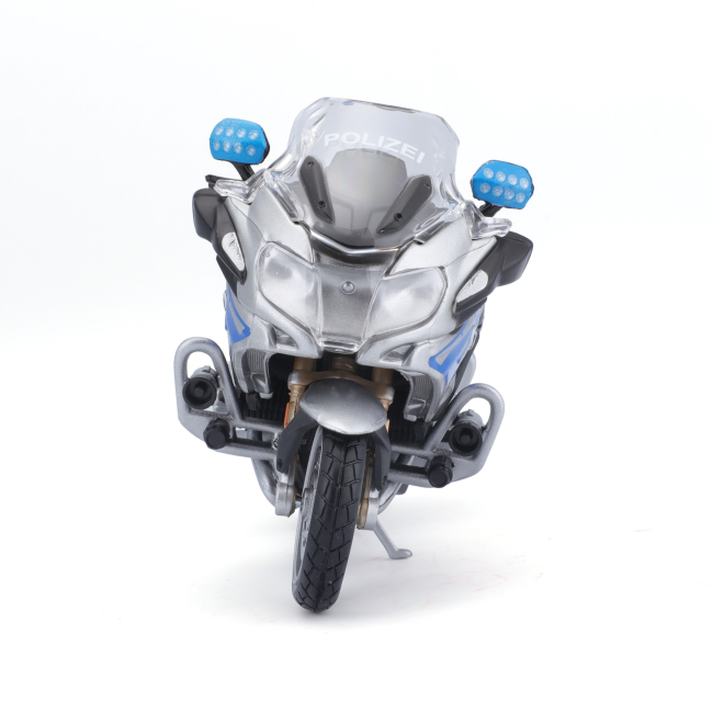 Транспорт і спецтехніка - Мотоцикл Maisto Authority police BMW R 1200 RT Germany Polizei (32306/15953 SILVER)#4