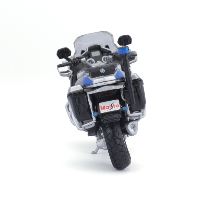 Транспорт і спецтехніка - Мотоцикл Maisto Authority police BMW R 1200 RT Germany Polizei (32306/15953 SILVER)#5