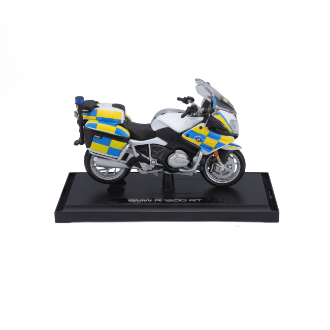 Транспорт и спецтехника - Мотоцикл Maisto Authority police BMW R 1200 RT UK style (32306/15953 WHITE)#6