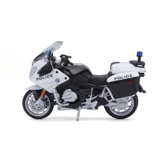 Транспорт і спецтехніка - Мотоцикл Maisto Authority police BMW R 1200 RT US Generic version (32306/15953 BLACK/WHITE GENERIC)#3