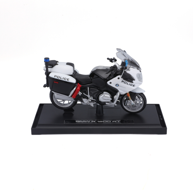 Транспорт і спецтехніка - Мотоцикл Maisto Authority police BMW R 1200 RT US Generic version (32306/15953 BLACK/WHITE GENERIC)#6