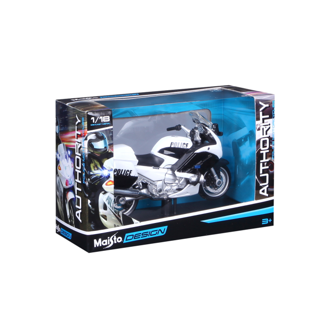 Транспорт і спецтехніка - Мотоцикл Maisto Authority police Yamaha FJR 1300A Generic (32306/15952 WHITE/BLACK)#8