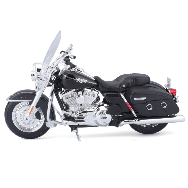 Автомоделі - Мотоцикл Maisto Harley-Davidson Motorcycles With Stand H-D 2013 Flhrc Road King Classic Black (32320/32322)#2