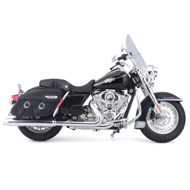 Автомоделі - Мотоцикл Maisto Harley-Davidson Motorcycles With Stand H-D 2013 Flhrc Road King Classic Black (32320/32322)#3