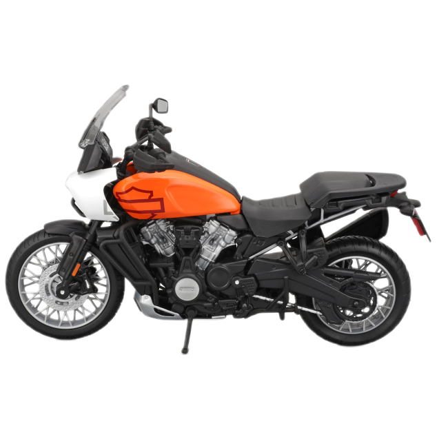 Автомодели - Мотоцикл Maisto Harley-Davidson Motorcycles With Stand H-D 2021 Pan America 1250 Orange (32320/21909)#2