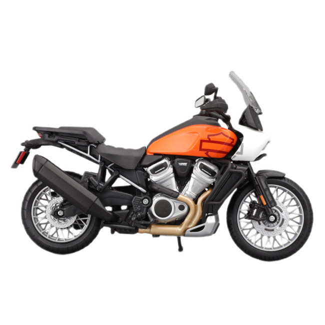 Автомодели - Мотоцикл Maisto Harley-Davidson Motorcycles With Stand H-D 2021 Pan America 1250 Orange (32320/21909)#3