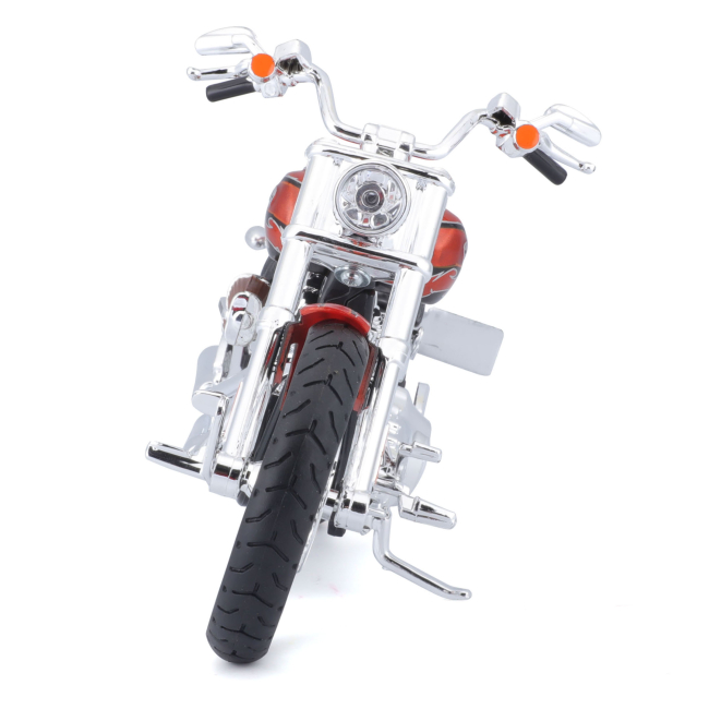 Автомоделі - Мотоцикл Maisto Harley-Davidson Motorcycles With Stand H-D Fxsbse Cvo Breakout Metallic Orange (32320/32327)#3