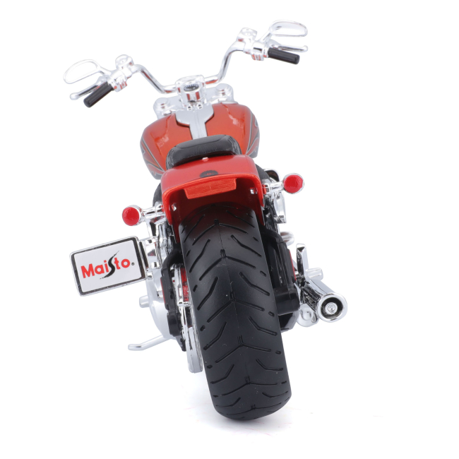 Автомоделі - Мотоцикл Maisto Harley-Davidson Motorcycles With Stand H-D Fxsbse Cvo Breakout Metallic Orange (32320/32327)#4