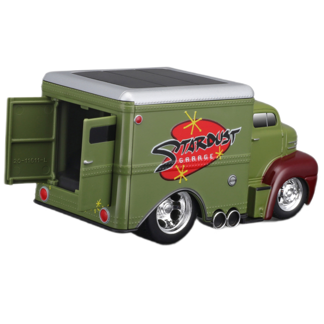 Транспорт и спецтехника - Автомодель Maisto Muscle Work Rigs 1950 Ford Coe Box Truck green (11610/11611)#4