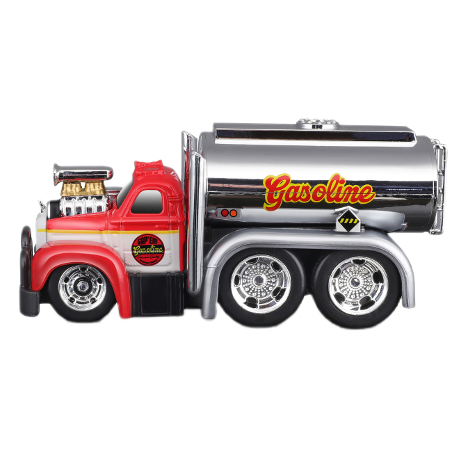 Транспорт и спецтехника - Автомодель Maisto Muscle Work Rigs 1953 Mack B-61 Tanker red (11610/11612) (11610/11612 RED)#2