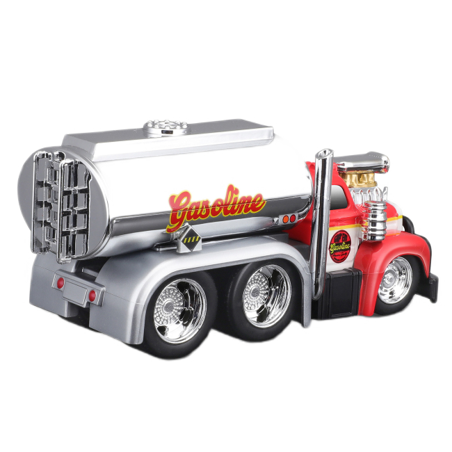 Транспорт и спецтехника - Автомодель Maisto Muscle Work Rigs 1953 Mack B-61 Tanker red (11610/11612) (11610/11612 RED)#3