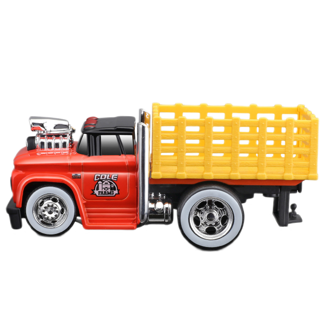 Транспорт и спецтехника - Автомодель Maisto Muscle Work Rigs 1966 Chevrolet C60 Stakebed orange (11610/11613) (11610/11613 ORANGE)#2
