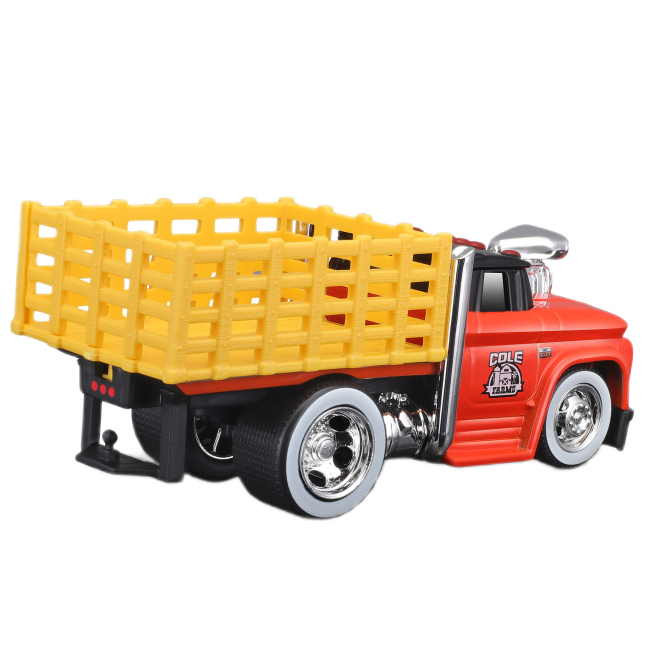 Транспорт и спецтехника - Автомодель Maisto Muscle Work Rigs 1966 Chevrolet C60 Stakebed orange (11610/11613) (11610/11613 ORANGE)#3