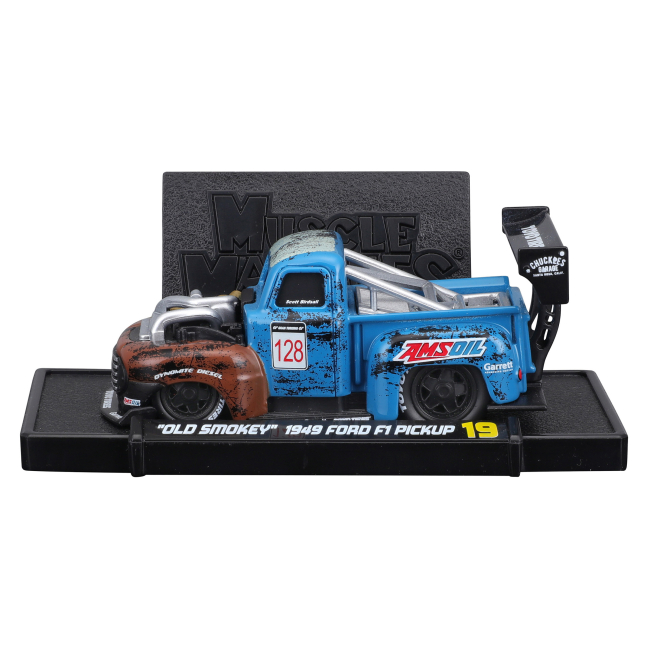 Автомоделі - Автомодель Maisto Muscle Ford F1 Pickup 1949 Light blue/brown (15526/15559)#6