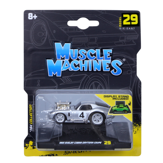 Автомодели - Автомодель Maisto Muscle Shelby Daytona Coupe silver (15526/15569)#4