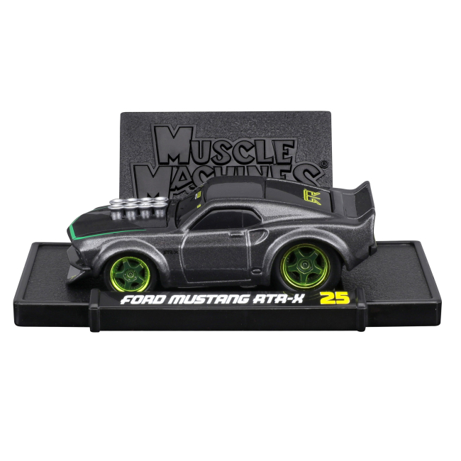 Автомоделі - Автомодель Maisto Muscle 1969 Ford Mustang Rtr-X Metallic grey (15526/15565)#4