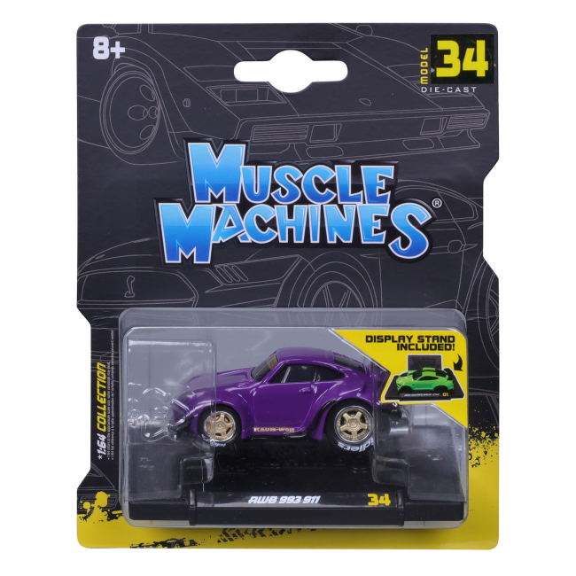 Автомодели - Автомодель Maisto Muscle Machines RWB 993 911 Purple (15526/15574)#6