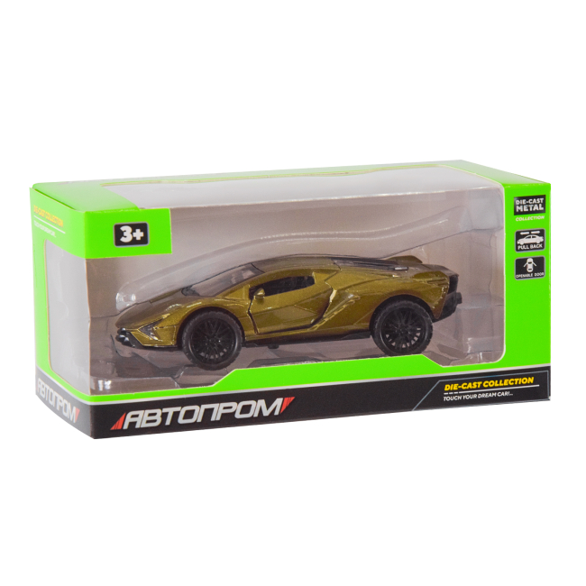 Автомоделі - Автомодель Автопром хакі 1:32 (AP74111/1)#2