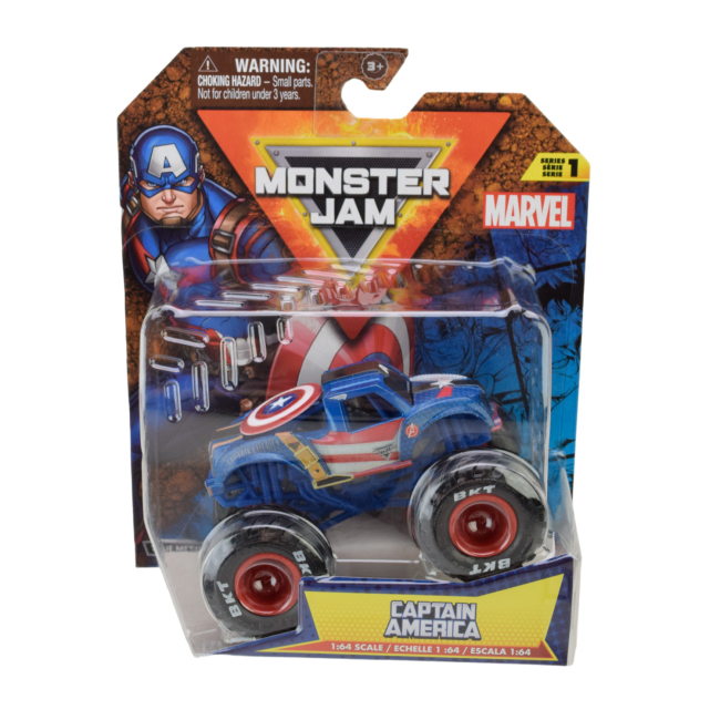 Автомодели - Автомодель Monster Jam Marvel в ассортименте (6069960)#6