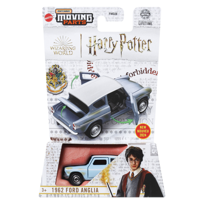 Автомоделі - ​​Автомодель Matchbox Moving parts 1962 Ford Anglia (FWD28/HVM71)#4