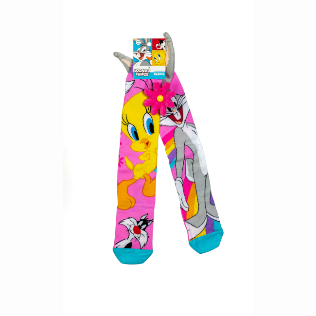 Костюмы и маски - Гольфы Madmia Tweety and bugs bunny от 6 до 9 лет (WB003)#2